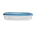 thumbnail image 2 of Mainstays Reusable Food Storage Containers, Large Rectangle, Plastic, 2 Pack – 2 Containers with Lids, 1.5 Gallons,Ideal for Meal Planning, 2 of 10