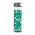 thumbnail image 4 of Gibson Home Glasselle 4 Piece 13 Ounce Glass Decorated Hydration Bottle Set in Assorted Colors, 4 of 10