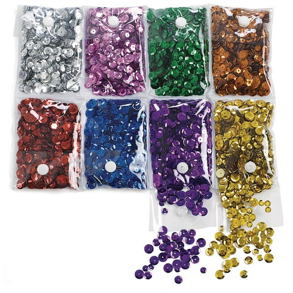 Colorations Super Sequin 8 Pack - 1 oz. Each