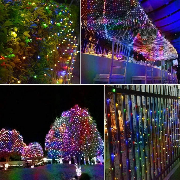 LED Net String Lights Christmas Outdoor Waterproof Mesh Fairy Light 2m X 3m  4m X 6m Wedding Party Lamp With 8 Function Controller From Cxwonled, $5.54