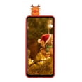 thumbnail image 2 of Dteck for iPhone 13 Pro Max 6.7 Inch Soft TPU Case with Mirror, Slim Lightweight Cute 3D Christmas Deer Santa Mirror Holder Kickstand Anti-Scratch Dustproof Case for iPhone 13 Pro Max,A, 2 of 5