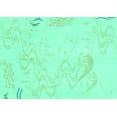 thumbnail image 1 of Ahgly Company Indoor Rectangle Abstract Turquoise Blue Modern Area Rugs, 2' x 4', 1 of 4