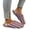 Blue, variant on KEVCHE Stripe Fluffy Slippers for Women, Chic Fashion Casual Cute House Shoes, Comfortable Indoor Outdoor Vacation Bathroom Footwear with Soft Sole, Lightweight Non-Slip Home Slippers for Daily