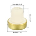 thumbnail image 2 of Unique Bargains 0.76x1.18inch en Forme de T Bouchons Réutilisables Bouchon de Bouteille de Vin, Or 24Pack, 2 of 6
