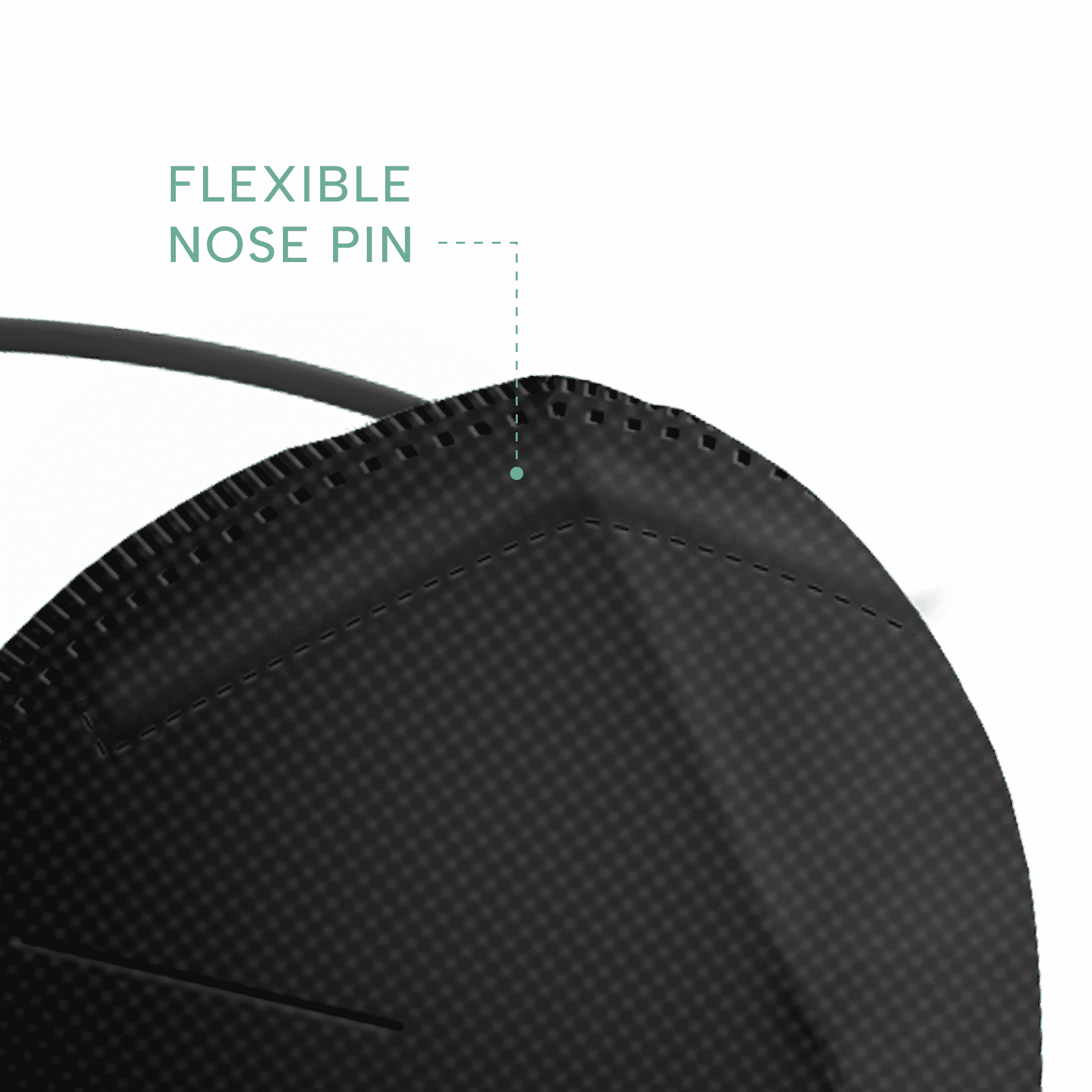 Well Before N95 Mask - NIOSH Approved (Black, Pack of 20), Lightweight design, Breathable and comfortable for long periods of wear, N95 Masks For Adults helps filter Pollen and Dust, Universal Fit