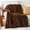 Coffee, variant on Battilo Fluffy Brown Faux Fur Throw Blanket, Plush Cozy Thick Fur Throws for Living Room,60"x80"