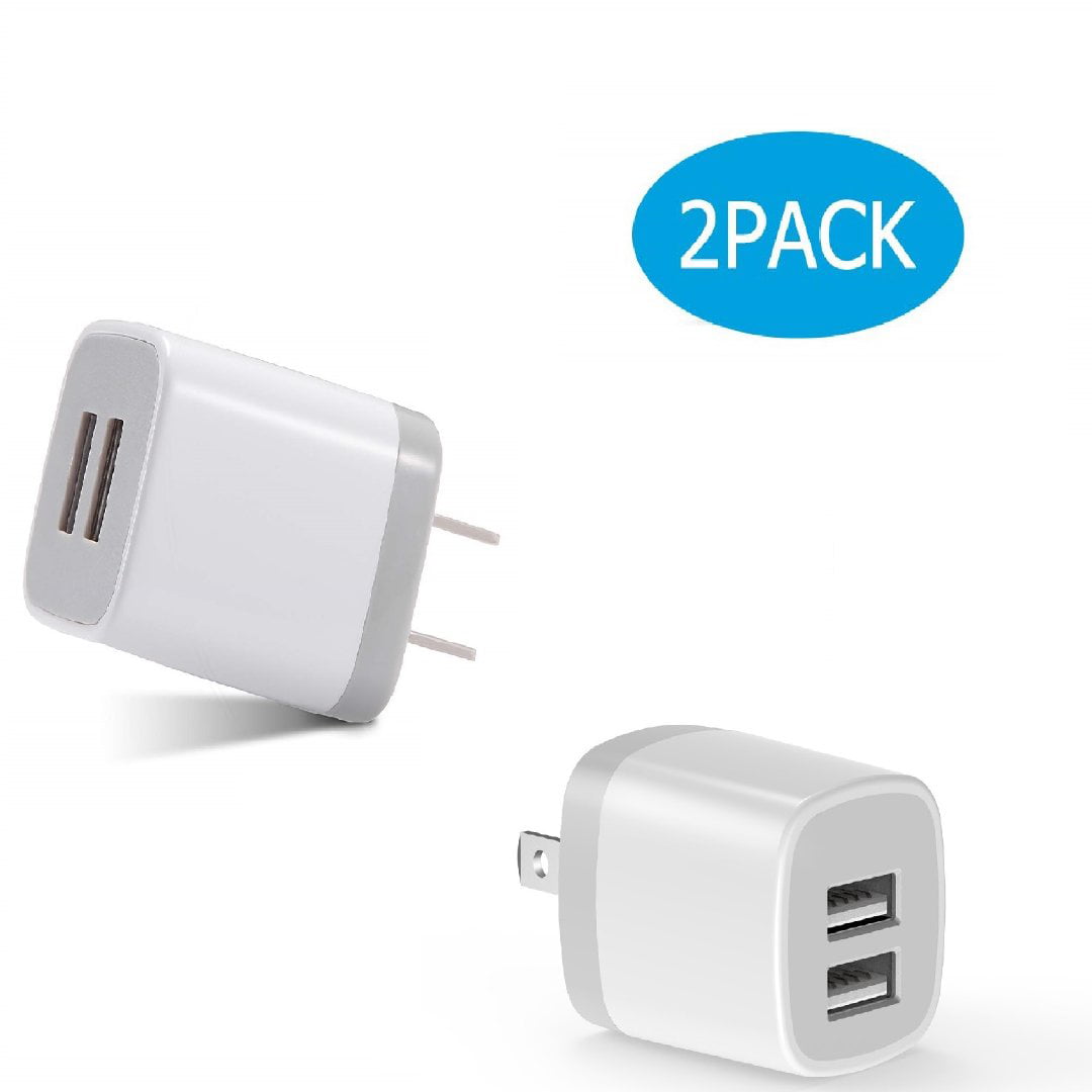 USB Charger Block,Wall Charger,2 Pack 18W QC3.0 Fast Charging Box Power Adapter Brick Box Cube Charger for iPhone 12 11 Pro SE,Samsung Galaxy S21 F41,M51 M31,Note 20 S20 Ultra S20 5G,OnePlus Nord 