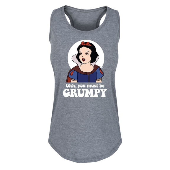 Disney Princess - You Must Be Grumpy - Women's Racerback Tank Top