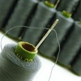 thumbnail image 2 of Polyester Hand Machine Thread Wholesale New Spool Green Sewing Supplies 10 Pcs, 2 of 4