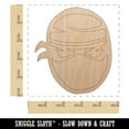 thumbnail image 2 of Sneaky Ninja Face Wood Shape Unfinished Piece Cutout Craft DIY Projects - 4.70 Inch Size - 1/8 Inch Thick, 2 of 7