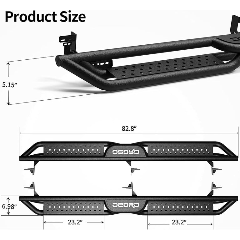 Nuvision for 09-22 Ram 1500-3500 Extended/Quad Cab 5 Side