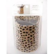Paper Riot Co. Magnetic Locker Pencil Cup Paperboard Leopard Print
