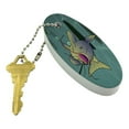 thumbnail image 2 of Catfish Swimming in Water Floating Keychain Oval Foam Fishing Boat Buoy Key Float, 2 of 3