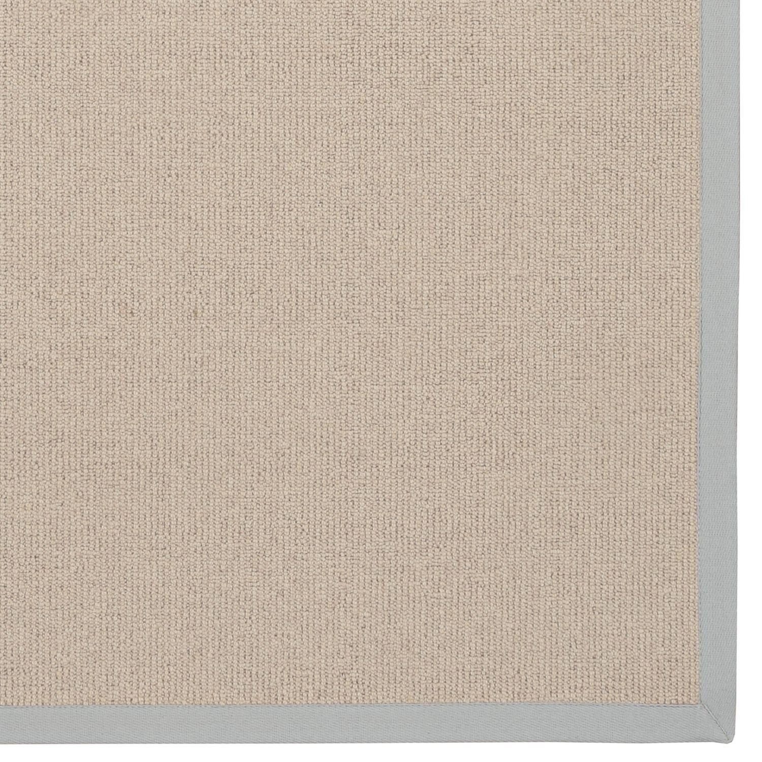 Tapis Athena naturel et bleu glacier 9 pi 10 po x 13 pi
