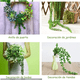 thumbnail image 3 of Set Plantas Artificiales De Perlas Suculenta Bloosom s Colgantes De 4 Pzs Verde, 3 of 4