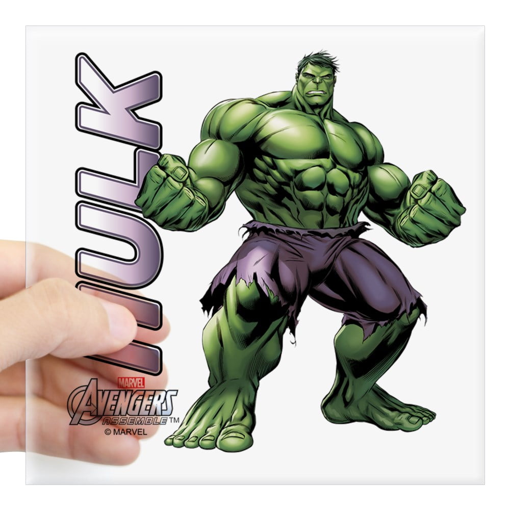 CafePress - The Hulk Square Sticker 3 X 3 - Square Sticker 3