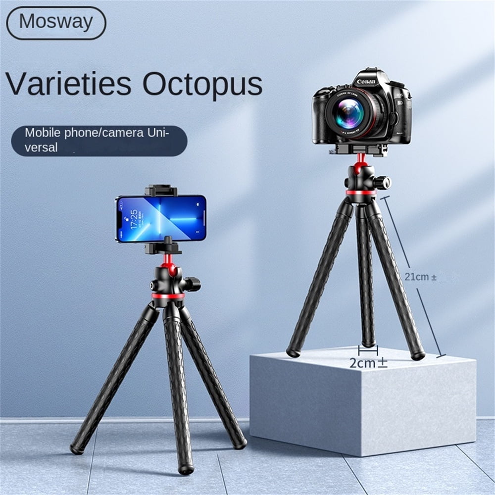 DODOUP Octopus Phone Holder Wireless Bluetooth Selfie Stick Tripod Stabilizer Gimbal for Outdoor Live Streaming
