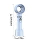 thumbnail image 3 of Ventilador Portátil Sin Aspas | Recargable Por Usb, 100 Velocidades | Silencioso y Potente | Pantalla Digital | Carcasa de Abs+Pc | 8 Horas de Autonomía | Enfriamiento Rápido En 5 Segundos | Blanco/A, 3 of 6