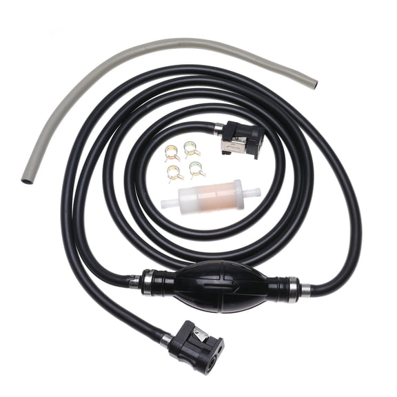 Timilge 32-858104K08 Fuel Line Hose Kit 5/16" 10Ft For Yamaha Marine Johnson Mercury Replaces 32-858104Q08 6Y1-24306-00