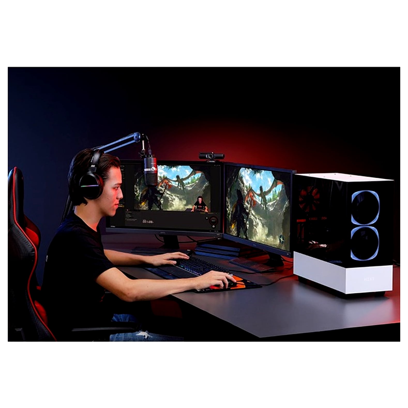 AVerMedia PW513 Live Streamer CAM 513. A Plug & Play USB 3.0, 4K UHD, Wide-Angle Lens Webcam