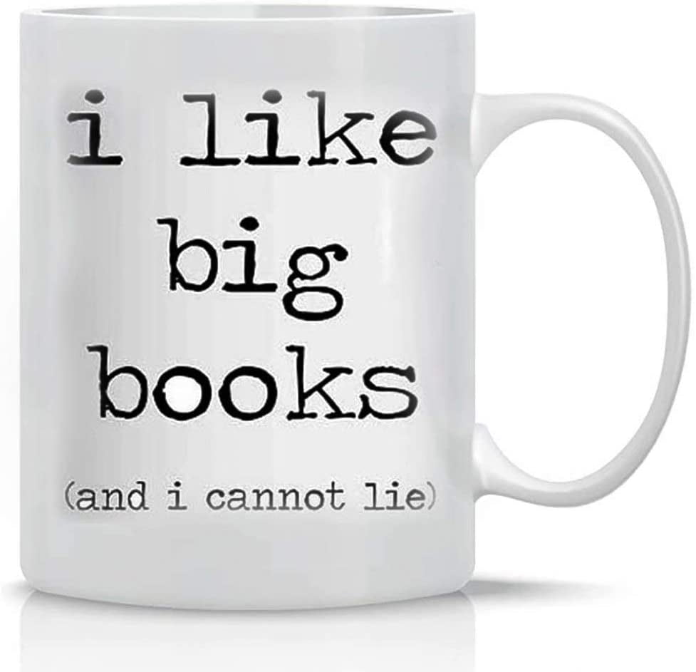Mug and Coaster Set I Like Big Books And I Cannot Lie!