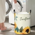 thumbnail image 5 of XMXT Collapsible Laundry Basket, Sunflower Blossom Print Waterproof Laundry Hampers Storage Baskets Dirty Clothes Hamper, 40L, 5 of 8