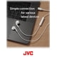 thumbnail image 3 of Auriculares JVC HAFR17UCB USB-C con cable y DAC incorporado, 3 of 8
