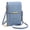 Blue, variant on Multi-Purpose Crossbody Phone Bag, Touch Screen Window Wallet Purse, Adjustable Strap, Card Slots & Cash Pocket, Lightweight Shoulder Bag for Women