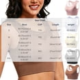 thumbnail image 3 of Lopecy-Sta Women’s Sports Bra High Neck Mesh Layered Longline High Support Workout Top Removable Padded Seamless Bra for Gym and Daily Wear, 3 of 6