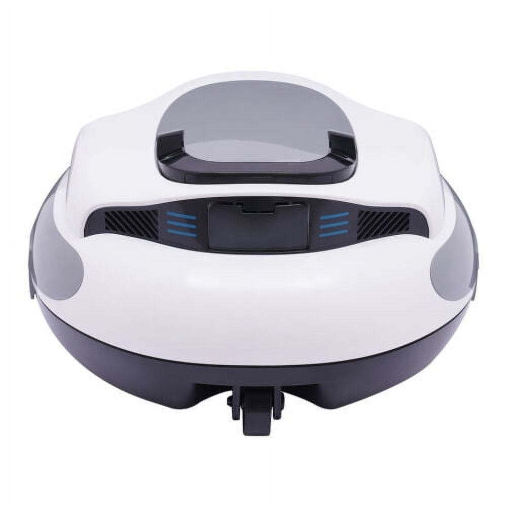 Automatic Robotic Pools Vacuum Cleaner Dual-Motor Self-Parking LED Indicator