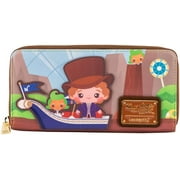 Loungefly Charlie and the Chocolate Factory Wonka 50th Anniversary Faux Leather Wallet
