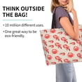 thumbnail image 2 of Easygdp Crab Lobster 1 Bolsas Tote para Mujer, Bolsos de Hombro para Viaje, Bolsos de Mano de Gran Capacidad para Compras y Trabajo, 2 of 8