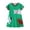 A, variant on YDOJG Girls Cartoon Dress Applique Party Dresses Casual Cotton Short Sleeved Children's Clothing for 4-5 Years