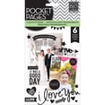 thumbnail image 2 of MAMBI Sticker Pocket Pages Love Black, 2 of 2