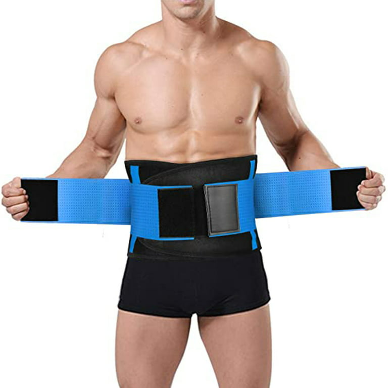 QEESMEI Waist Trainer Belt for Women & Man - Waist Cincher Trimmer Weight  Loss Ab Belt - Slimming Body Shaper Belt