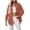 Orange-1, variant on Womens Button Down Flannel Shirts Long Sleeve Plaid Shackets Business Casual Dressy Fashion Tops With Pockets