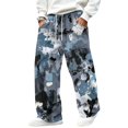 thumbnail image 3 of GrmtClth Mens Camo Corduroy Pants Elastic Waist Drawstring Cargo Joggers Baggy Sweatpants Fall Winter Streetwear Bottoms 3XL, 3 of 7