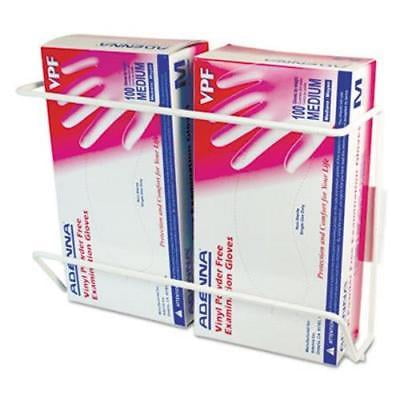 - Unimed Wire Wall-Mount Glove Box Holder, 2-Box, Stainless Steel