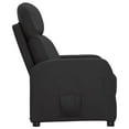 thumbnail image 2 of vidaXL Recliner Chair Black Faux Leather, 2 of 5