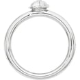 thumbnail image 2 of Sterling Silver Rhodium Turtle Ring, 2 of 6