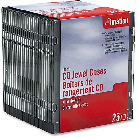 UPC 051122410178 product image for Imation CD/DVD Slim Jewel Case, 5-5/8
