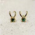 thumbnail image 4 of Pendientes De Mujer, Pendientes De Casco De Película, Pendientes De Tuerca De Aleación De Cristal Verde, Accesorios De Joyería Para Disfraz Unisex, Regalo Yuarrent AP005875-00, 4 of 6