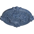 thumbnail image 3 of Ekena Millwork 17 3/8"OD x 1 3/4"P Hamilton Ceiling Medallion (Fits Canopies up to 3 3/4"), Hand-Painted Americana Crackle, 3 of 6