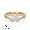 Yellow Gold Plated, variant on Natural 1.50 Carat Moissanite Split Shank Engagement Ring in (G-H, I2-I3), 14K Yellow Gold Plated, Promise Ring