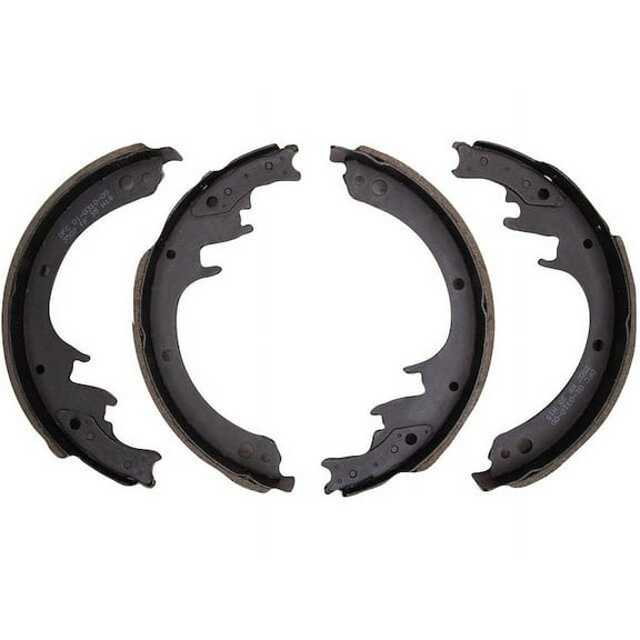 Front Brake Shoe Set - Compatible with 1961 - 1966 Chevy C30 Panel 1962 1963 1964 1965