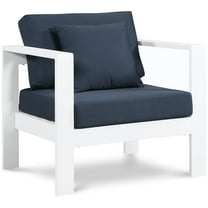 Meridian Furniture Nizuc Navy Outdoor Patio Arm Chair