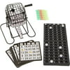 "Bingo Set - 7"" Cage with Bingo Balls, Ball Rack, 18 Cards and Chips By Blue Ridge Novelty"