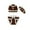 Brown, variant on Baby Boys Outfits Fall Set Photo Photography Clothing Knitted Wool Rugby Hat Shorts 3 Piece Set 2 Pieces Clothes Sets 0-3 Months