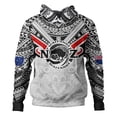 thumbnail image 2 of Sudadera con capucha maorí de Nueva Zelanda con estampado 3D para hombre, estilo Harajuku, de manga larga, estilo vintage, para deportes callejeros, para otoño, 2 of 4