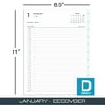 2025 TUL® Discbound Daily Planner Refill Pages, Letter Size, Fashion